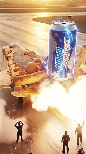 Unleashed power: This is the shocking #foodfusion #energydrink #lightning #shorts #mustsee #wtf