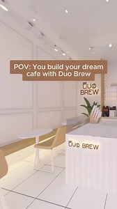 47 reactions · 12 shares | POV: You build your dream cafe with Duo Brew? 凉 Gusto mo ng aesthetic cafe store? Premium drinks? Presyong pang masa na abot kaya ng lahat? Murang Franchising Fee? Lahat yan nasa Duo Brew na! 癩 Comment #FRANCHISE to get your dream cafe started with us!  #DuoBrew #2038milktea #SaanAabotAng20PesosMo #milktea #coffee #foreveryone #Franchise #duobrewfranchise #coffeeph #franchsieph #wheninmanila | Duo Brew | Facebook