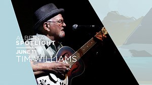 Calgary blues artist Tim Williams performs "Anywhere c/o The Blues," "Poor Boy," A Two-Car Family," "Dixie Reverie," and "A Hole In My Heart" as part of the Alberta Spotlight virtual series. Alberta Spotlight is a weekly online concert showcase that shines a light on Alberta-made music. The initiative is made possible through a $125,000 fund made by the Government of Alberta to support Alberta artists affected by COVID-19 and is brought to you by Alberta Music, National Music Centre, CKUA Radio 