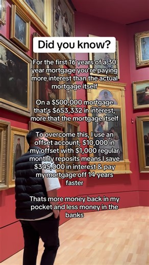 14K views · 837 reactions | Offset accounts are one of the ways which I use to pay as little interest I can on an owner occupied loan. Disclaimer: This video is for informational purposes only and should not be taken as financial advice. Please consult a qualified financial advisor for guidance tailored to your specific circumstances. #offset #newhome #firsthome #realestate #property | Wealth By Michael | Facebook