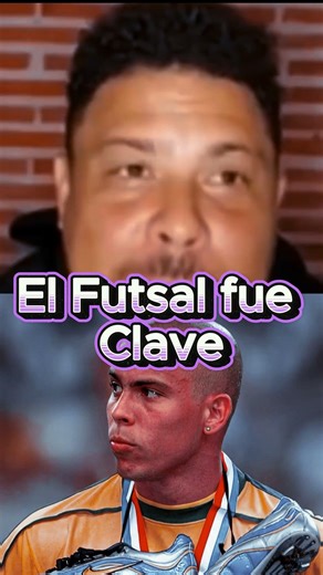 Ronaldo Nazario reveals to Verón how Futsal changed his career ⚽🔥 #Shorts