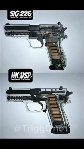 Tactical Power vs Elite Precision #gunbattle #historiamilitar 🔥 HK USP 🇩🇪 vs SIG P226 🇩🇪/🇨🇭 |