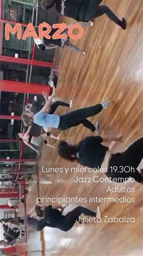 Clases de Danza Jazz contemporáneo a cargo de Julieta Zabalza #spdc #dance #baile #danza #palermo