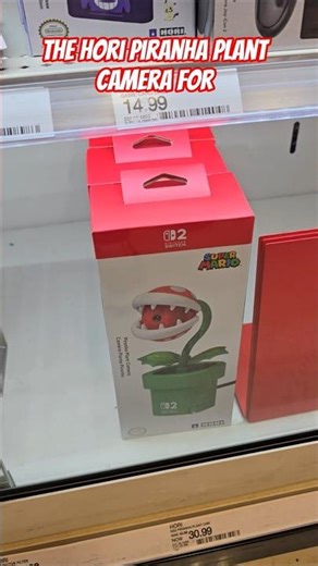 FINALLY! The Hori Piranha Plant Switch 2 Camera Has Come Down In Price