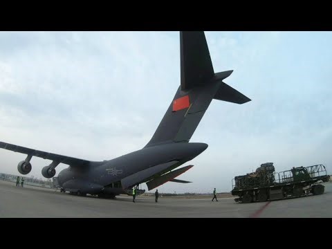重磅！涡扇-20发动机来了！运-20B疑似官宣亮相 大量画面曝光 多角度感受重型装备出舱瞬间！20230407 | 军迷天下