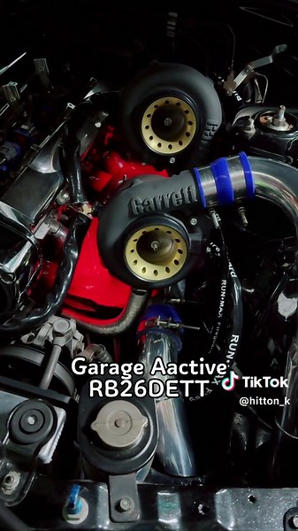 HKS GT5565-BB RB26DETT BNR33GTR Garage Aactive Overview