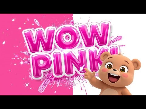 Pink Rhyme | Pink Color Song for Kids | Nursery Rhyme