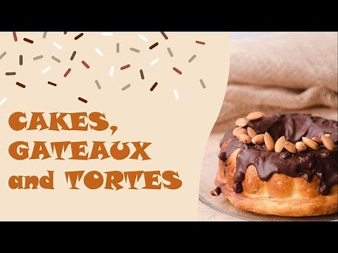 COMPONENTS OF CAKE | BREAD AN PASTRY PRODUCTION