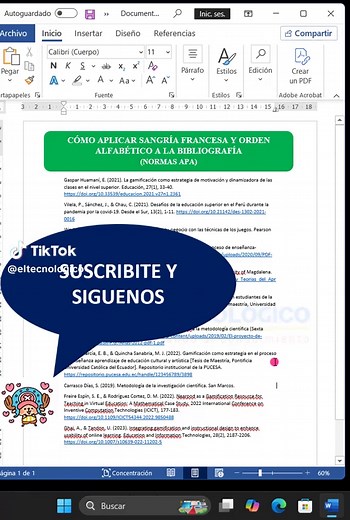 Cómo Aplicar Sangría Francesa en Word: Tutorial Completo