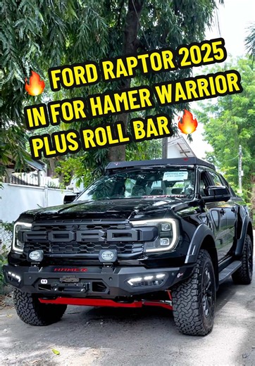 2025 Ford Raptor with HAMER Warrior Plus Roll Bar Installation