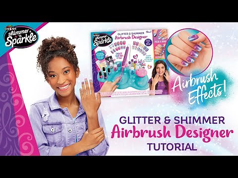 Shimmer 'n Sparkle 5-in-1 Airbrush Nails Studio Tutorial