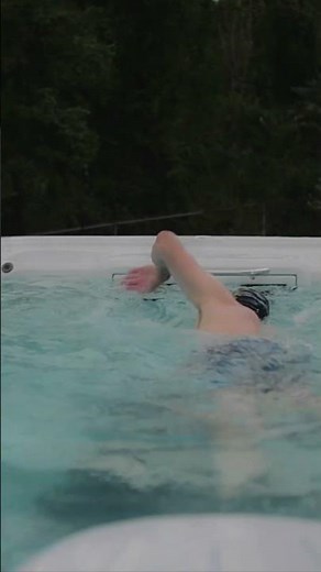 Swim Spa Hack for Maximum Fitness! 🏊‍♂️⚡