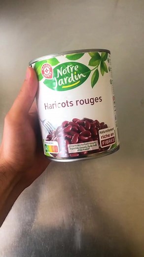 Recette à faire avec une boîte de haricots rouges ! Recette express en 15 minutes ! #cuisine #recette #haricotsrouges #cassoulet