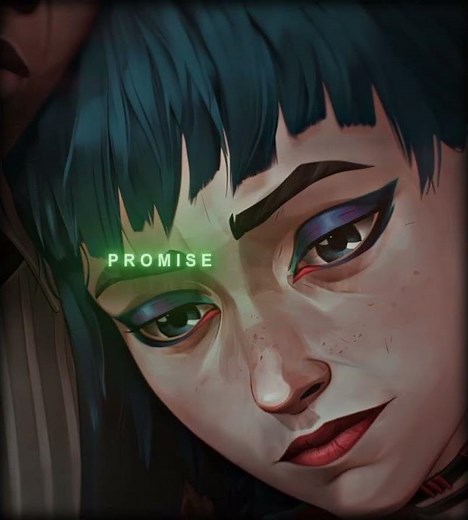 Stay In ONE Moment? - Powder X Ekko "Arcane" Edit | Talking To The Moon X Play Date (Slowed)