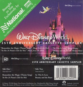 Various - Walt Disney World 25th Anniversary Cassette Sampler