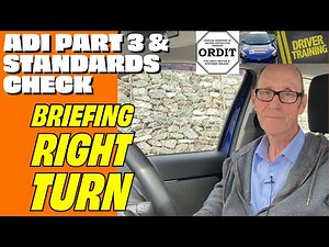 ADI Part 3 Training | Junctions | Right Turns