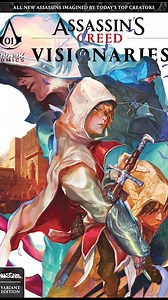 Any Assasin's Creed fans out there? There's a new comic ASSASSIN'S CREED: VISIONARIES coming soon! Let me know if you want a copy of issue #1 | Mission: Comics & Art