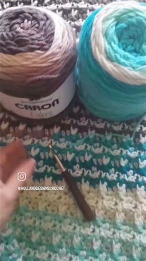 Luxurious Texture & Color - Easy/2-Row Repeat - Textured Fair Isle Afghan #crochetpattern