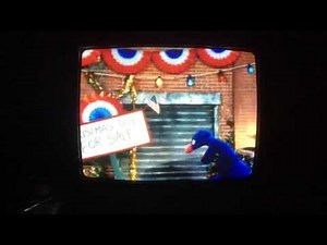Sesame Street Mr Johnson And Grover Coatrack Christmas And It's A Wonderful Life Big Bird And Elmo