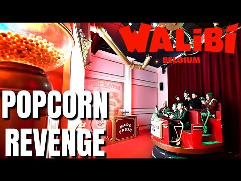 Popcorn Revenge On Ride POV - Walibi Belgium