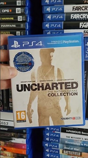 Uncharted | The Nathan Drake Collection | PS4 💿 #Shorts #PlayStation4 #Uncharted