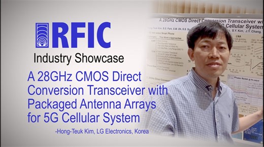 A 28GHz CMOS Direct Conversion Transceiver with Packaged Antenna Arrays for 5G Cellular Systems: RFIC Industry Showcase 2017