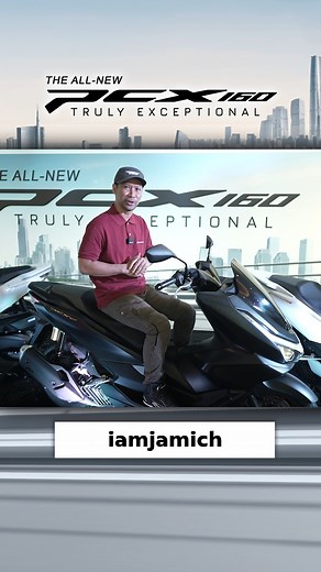 15K views · 129 reactions | According to iamjamich, The All-New PCX160 RoadSync Type stands out for its impressive handling and superior riding comfort. Let’s watch now! #PCX160 #TrulyExceptional #HondaPH #HondaHowWeMoveYou | Honda Philippines, Inc. | Facebook