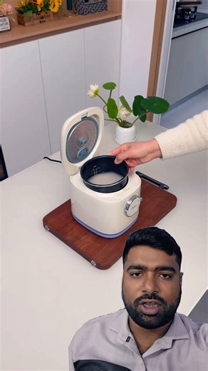 Electric Rice Cooker Review! 😱 1 Button Me Perfect Chawal!