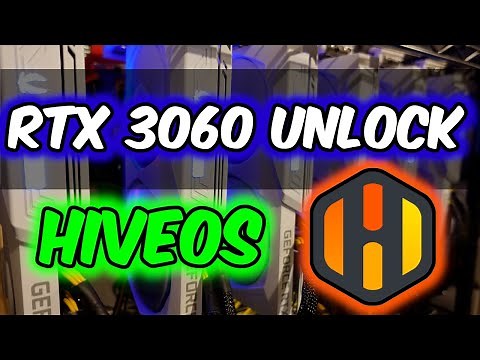 RTX 3060 Hashrate Unlock in HiveOS Update