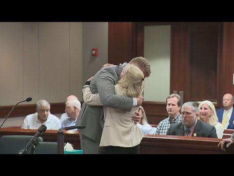 Wife of man killed in hit-and run hugs driver at his sentencing | WSB-TV