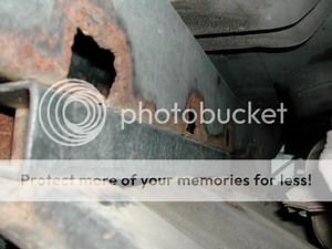 Fixing transfercase skid mount & repairing frame