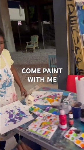 Come Paint with ME . Free Art Workshop every Tuesday at THE PEACH . #artstudio #westpalm #free