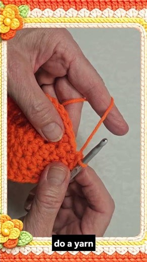 Crochet Yarn Over Explained (Easy!) 🧶