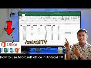 How to use Microsoft office in Android tv 2022 | Excel in Mi tv | Ms office in Mi tv | #androidtv