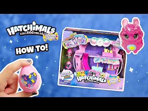 Hatchimals ULTIMATE UNBOXING Cosmic Candy 2-in-1 Playset - Hatch It On!