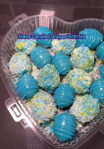 How to Make Delicious Candied Grapes Tutorial