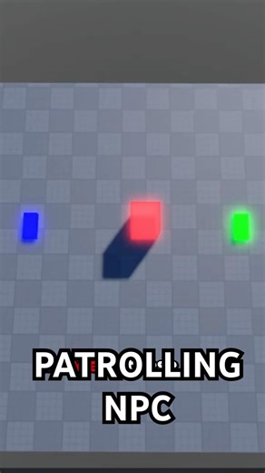 Patrolling NPC in ROBLOX