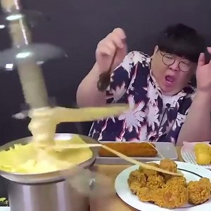 36M views · 202K reactions | Cheese in a chocolate fountain does seem like a great idea tho  (via tasty.hoon/IG) | Overtime | Facebook