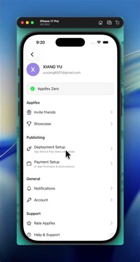 Publish app to App Store from Appifex Setup: Get Started [1/4]