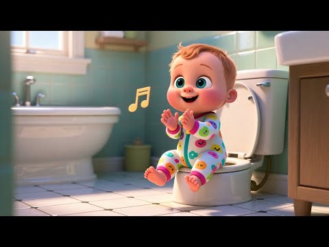 Potty Time Happy Day 🚽🎉 | Toilet Training Song for Kids | Fun Learning Video