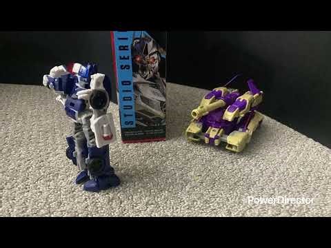 Chase vs Blitzwing (Stop Motion)