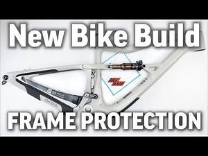 New Bike Build Part 1 Frame protection for beginners guide using ride wrap and 3M 2228 sealant tape