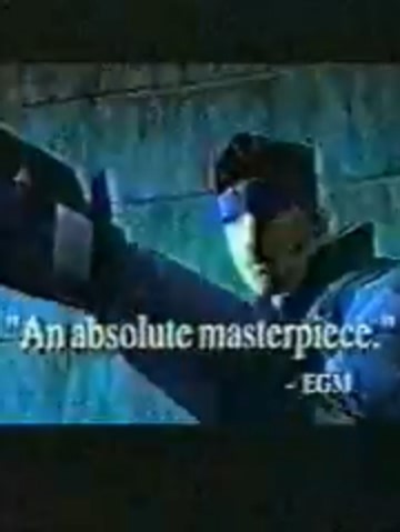 Metal Gear Solid PlayStation Commercial 1998