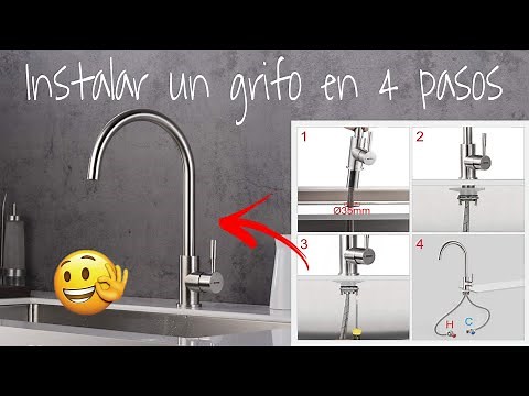 HOW TO INSTALL A FAUCET IN 4 STEPS