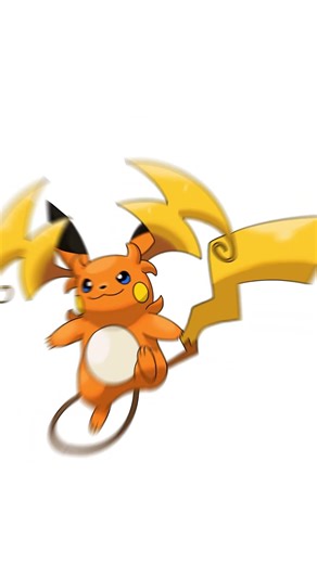 How to draw raichu in easy step #pokemon #pikachu #artshorts #paintingshorts #trending #ytshorts #lt
