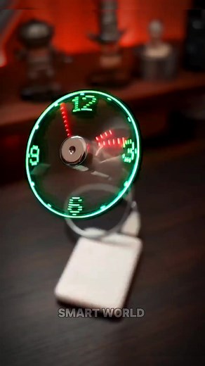 Smart Usb Clock Fan 🪭 #usa #AmazonFind #amazonkitchen #commissionearned #amazonfinds