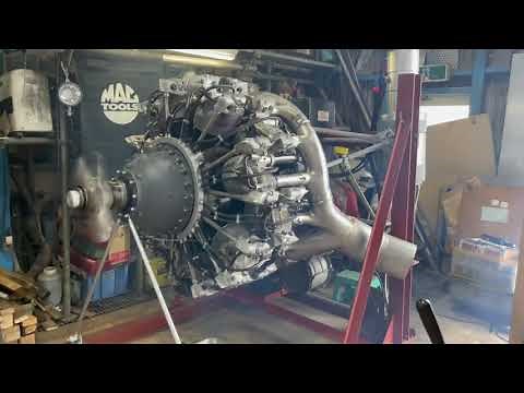 DC-3 Pratt & Whitney R-1830 Twin Wasp Start up