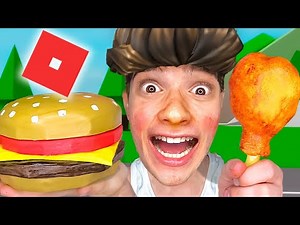Roblox Food Emoji IRL ASMR