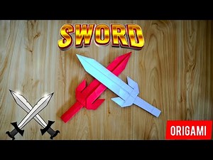 Origami Sword Tutorial – Step-by-Step for BeginnersDIY Origami Sword – No Scissors, No Glue!