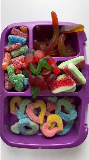 Packing School Lunch *ONLY GUMMY FOOD* #shorts